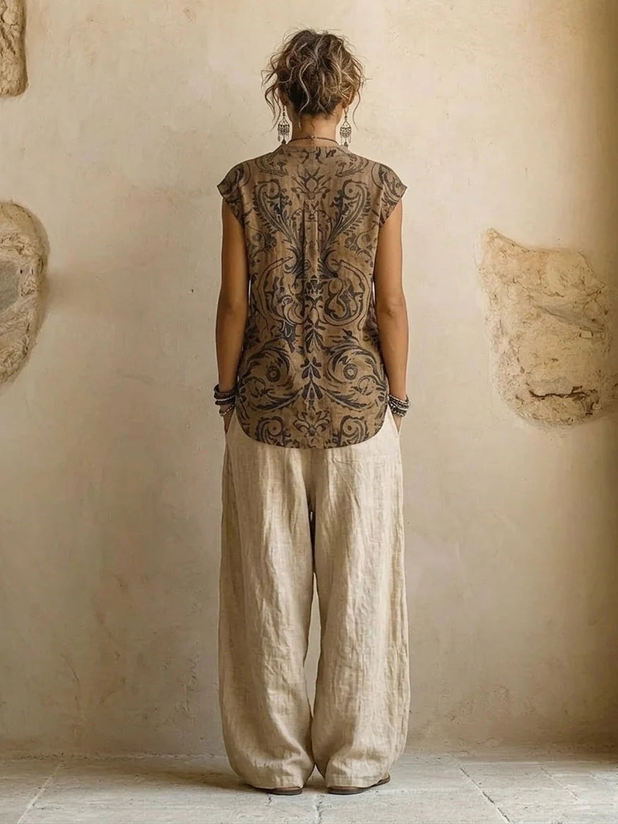 Lucía | Conjunto boho con capas