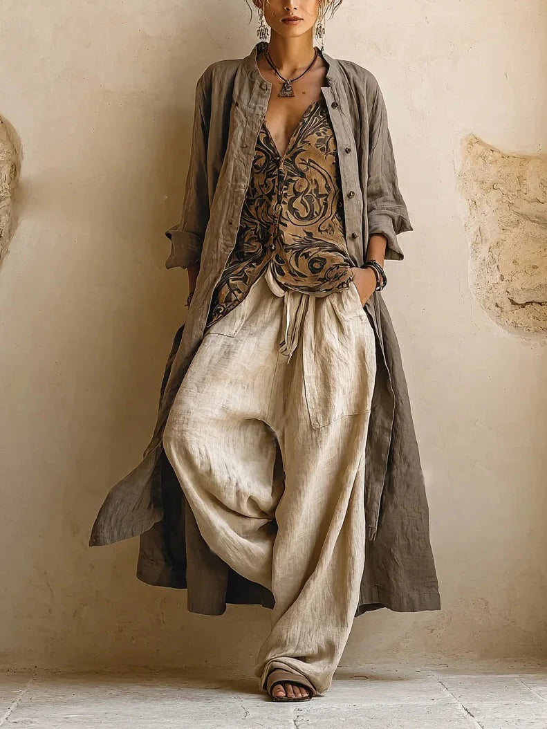 Lucía | Conjunto boho con capas