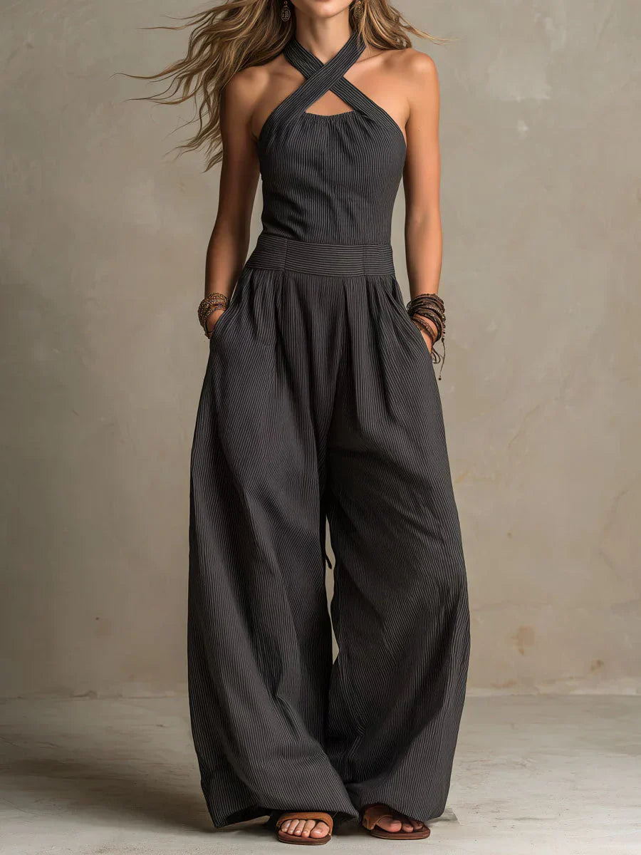 Isabella | Mono halter de caída elegante